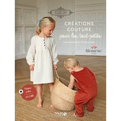 Livre - Creations couture pour les tout-petits - Librairie Créative