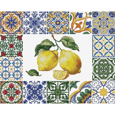 Broderie Cuisine et Gastronomie - Lemon essence of thee mediterranean - Luca-S