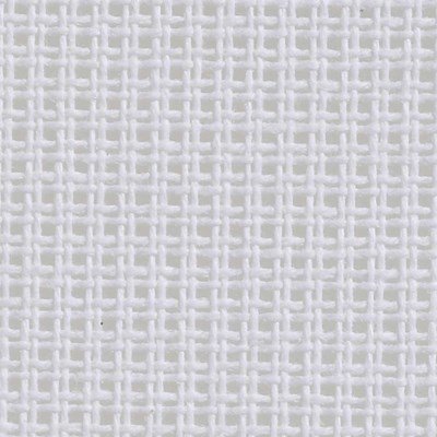 Toile canevas penelope blanc 4pts/cm vierge - dt400 dmc