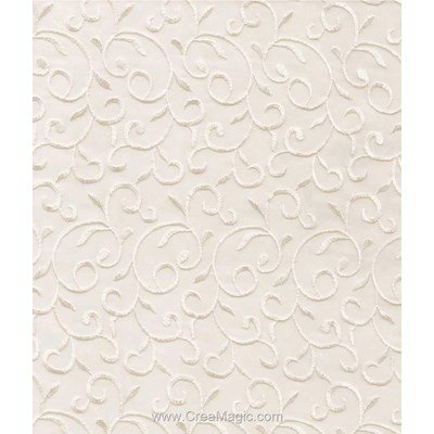 Toile aida 7.1 pts imprimée arabesque sable de Brod'star à broder