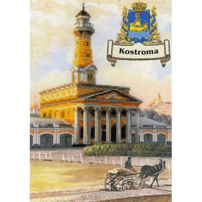 Broderie RIOLIS cities of russia. Kostroma
