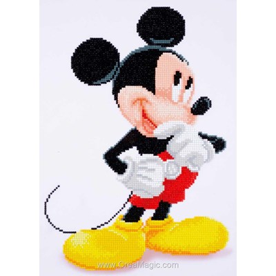 Broderie diamant disney mickey mouse de Vervaco