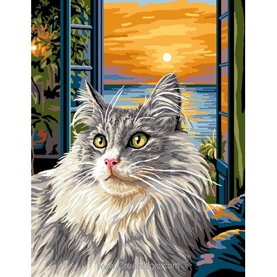 Canevas Chats - Orsane - Mimo Verde