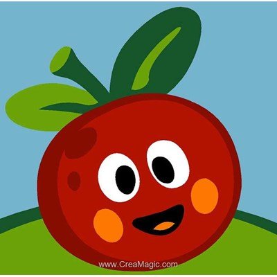 Happy tomate kit canevas débutant - SEG