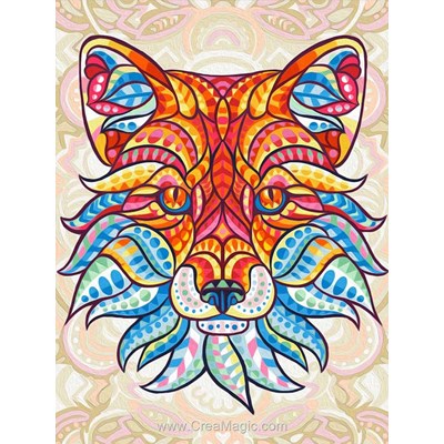 Kit broderie diamant Diamond Painting fox