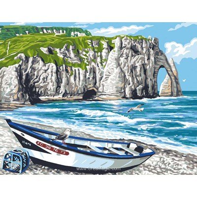 Etretat canevas - Rafael Angelot