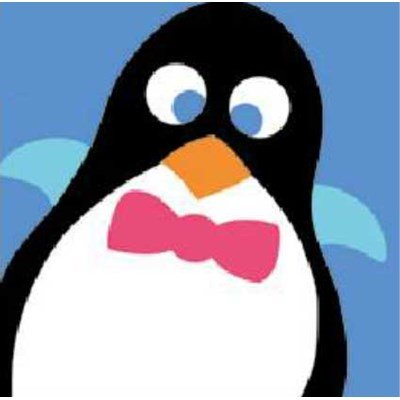 Kit canevas a broder pour enfants le pingouin - DMC