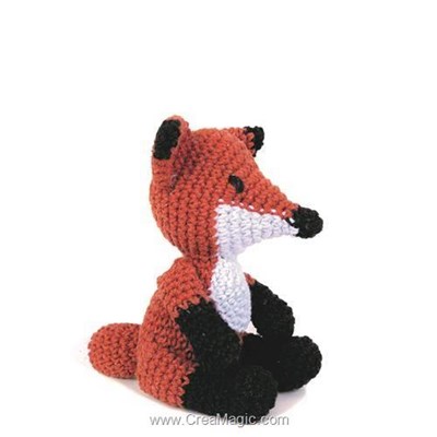Kits amigurumi - Fergie le renard - brick - Hoooked