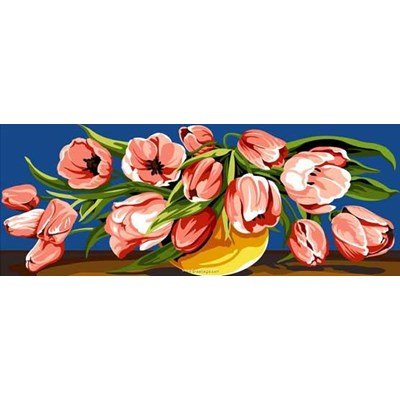 SEG canevas débordement de tulipes