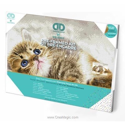 Broderie diamant Squares - Baby pie - Diamond Dotz