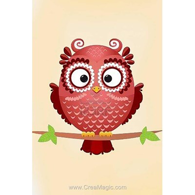 Kit broderie diamant Wizardi owl phil