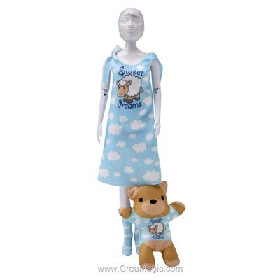 Set couture sleepy sweet dreams DRESS YOUR DOLL