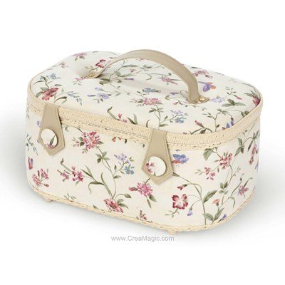 Boite à couture tissu petites fleurs de Milward
