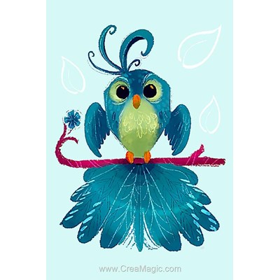 Broderie diamant Wizardi bird of luck