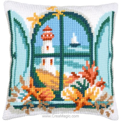 Coussin Vue sur la mer - Vervaco