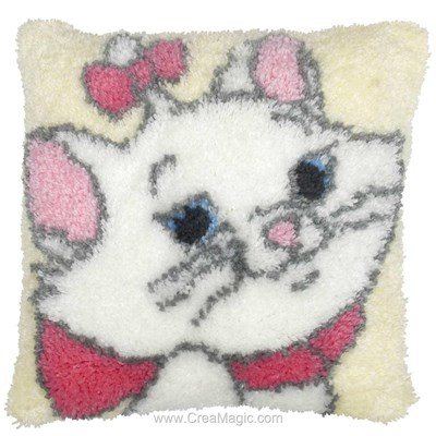 Coussin point noué marie aristochats d'Anchor
