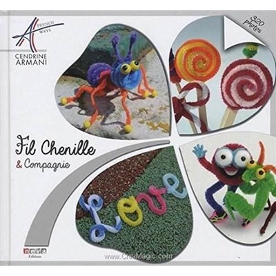 Livre - Fil chenille & compagnie - Librairie Créative