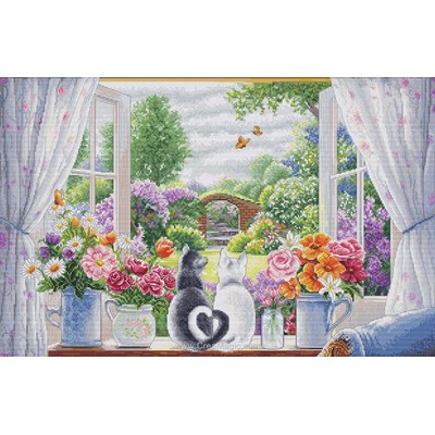 Broderie Paysages - The window of dreams - Luca-S
