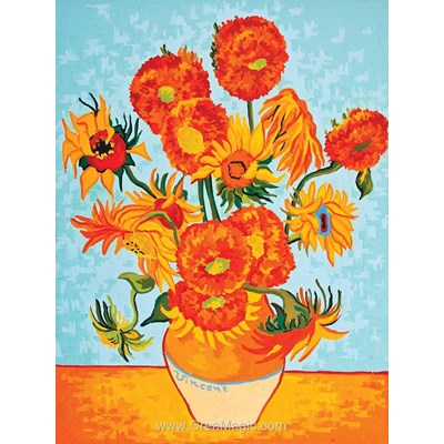 Canevas tournesols de van gogh de Collection d'art