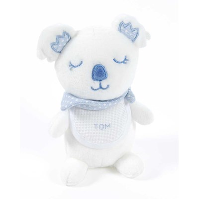 Doudou à broder mon petit koala bleu DMC