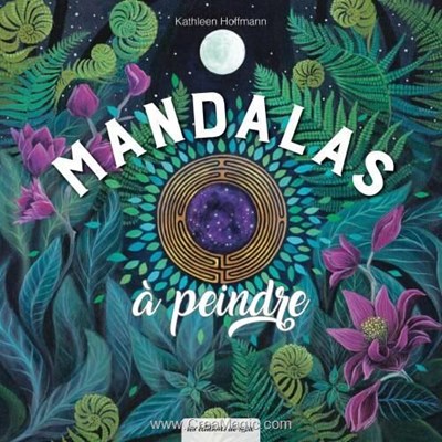 Livre - Mandalas a peindre - Librairie Créative