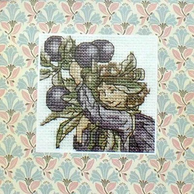 Broderie mini kit la fée prunelle - DMC