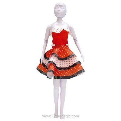 Set couture maggy flamenco DRESS YOUR DOLL