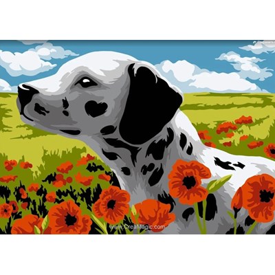 Peinture par numéro - Dalmatian - Wizardi