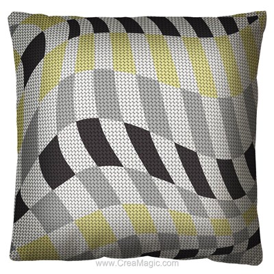 Coussin SEG au demi point vague