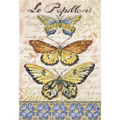 Vintage wings kit tableau LETISTITCH point de croix