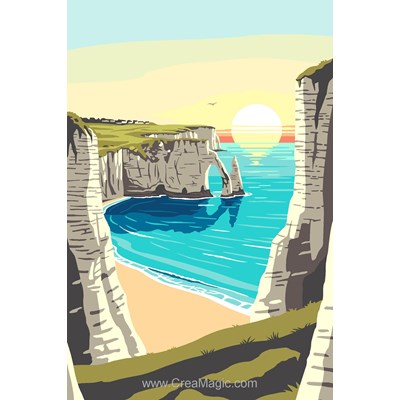 Canevas Etretat - SEG