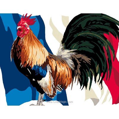 Canevas Luc Création le coq de france