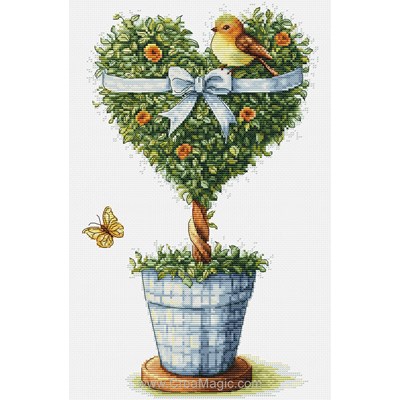 Broderie Amour et Amitié - The tress of love - Luca-S
