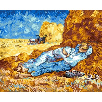 Canevas SEG la méridienne de van gogh