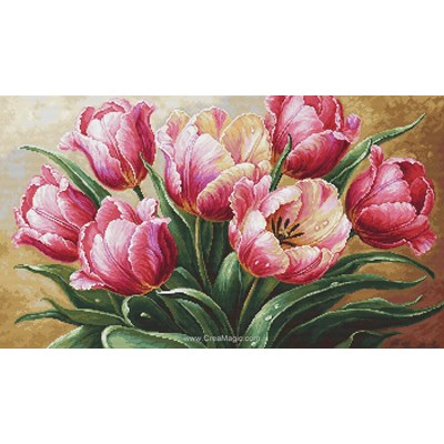 Broderie Fleurs et Plantes - Gracefull tulips - Luca-S