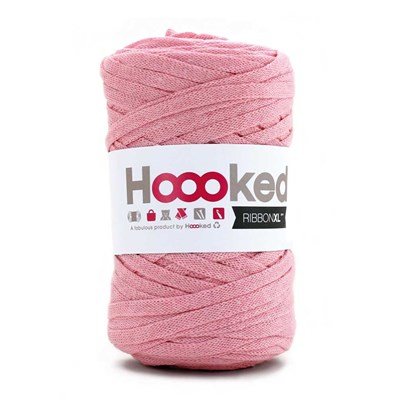 Ribbon xl hoooked DMC baby pink