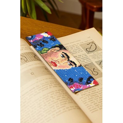 Kit broderie DMC – Marque-page Frida Kahlo