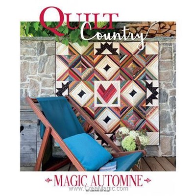 Livre - Quilt country n°70 - magic automne - Librairie Créative