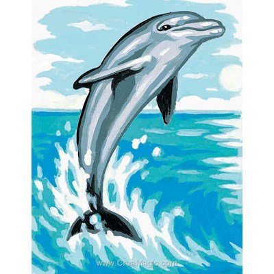 Kit canevas Margot pour enfant bond du dauphin