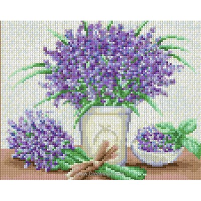 Kit broderie diamant fresh lavender de Diamond Painting