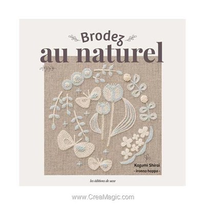 Livre Brodez au naturel - Librairie Créative