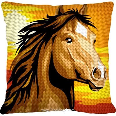 Coussin SEG au demi point etalon soleil couchant