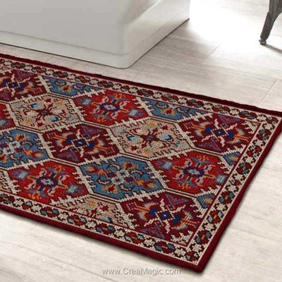 Kit tapis point noue kirman - Smyrnalaine