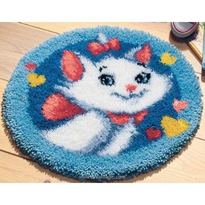 Tapis point noue marie - aristochats de disney - Vervaco