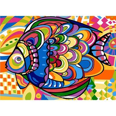 Poisson multicolor canevas - SEG