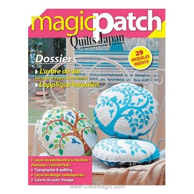 Livre - Magic patch quilts japan - l'arbre de vie et l'applique hawaien - Librairie Créative