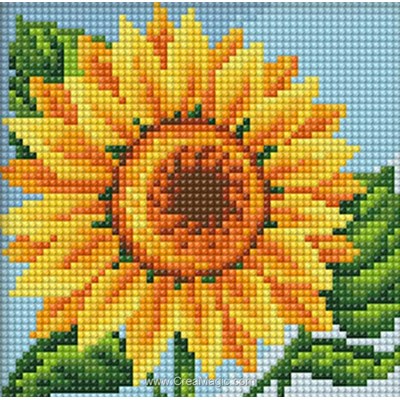 Broderie diamant sunflower - Diamond Painting