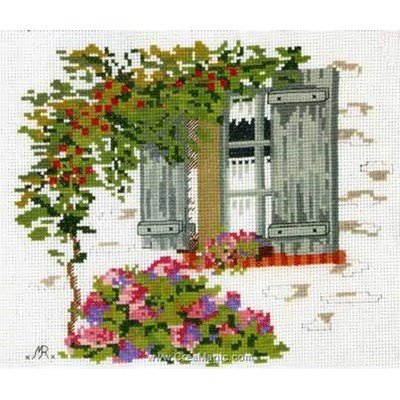 Modèle broderie fenêtre d'été d'Anagram