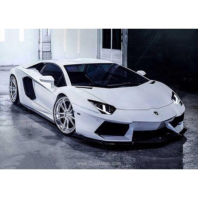 Kit broderie diamant Wizardi lamborghini