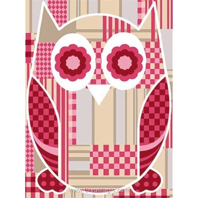 Canevas hibou patch - SEG